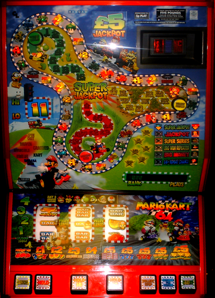 Un jeu de casino anglais sur le thème de Super Mario
