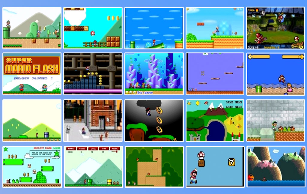 Mario bros et super mario des jeux gratuits sans téléchargement
